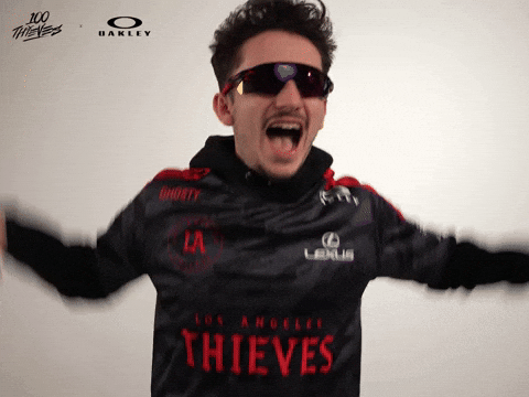 Oakley Yell GIF by 100 Thieves