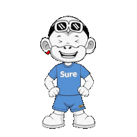 Monkey Yes Sticker by Zhot