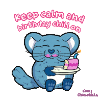 Happy Birthday Eating Sticker by VeeFriends