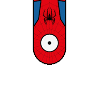 Toki_art eye spiderman toki tokiart Sticker