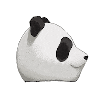 mitari03 bird panda mitari Sticker