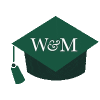 Graduation Commencement Sticker by William & Mary