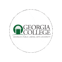 University Sticker by Georgia College
