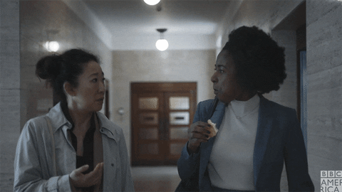 croissant sandra oh GIF by BBC America