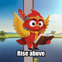 Rise Above Freedom GIF by The Cardinal Virtue