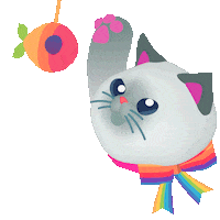 Cat Toy Sticker by dieter