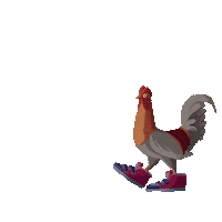 Neubox internet walking web tenis Sticker