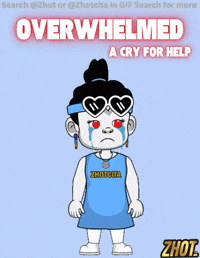 Sad Too Much GIF by Zhotcita