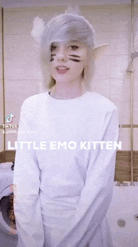 Kitten Emo GIF