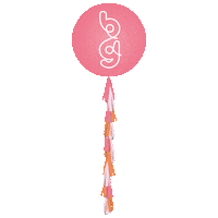 Birthday Girl Pink Balloon Sticker by Bubblegum Balloons