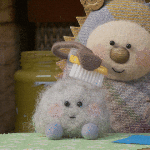 Grooming New Look GIF by Tweedy & Fluff