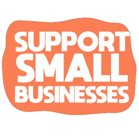 Support Small Businesses Sticker
