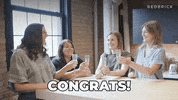Cheers Congrats GIF by Redbrick