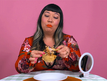 beauty chicken GIF by HelloGiggles