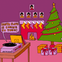 Record Player Matthias Brown GIF by Christmas Classics