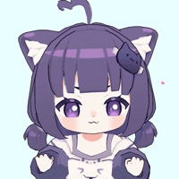 blep35 anime cat cute hello GIF