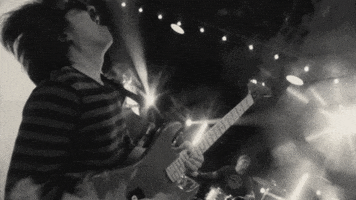 Keanu Reeves Air Guitar GIF by Weezer