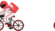 Rider Working Sticker by Service Club Delivery