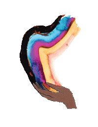 Codycesp rainbow magic hand witch Sticker