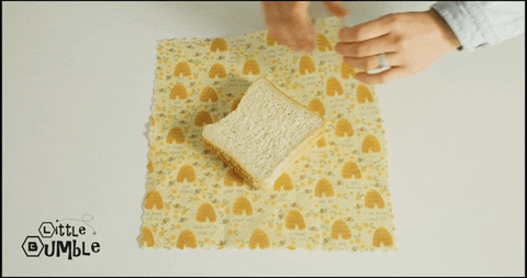 littlebumblewraps giphyupload wrap sandwiches beeswax wrap GIF
