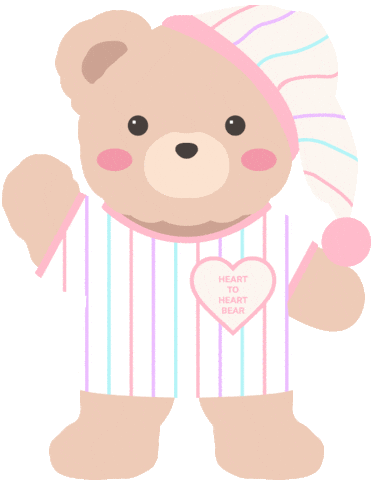 HearttoHeartFoundation giphyupload heart bear teddy Sticker