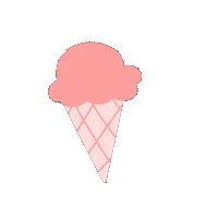 jennkarrasdesigns icecream melt scoop heresthescoop Sticker