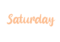 pechgirl text word saturday pechgirl Sticker