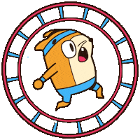 EduSilvArt sport animal run running Sticker