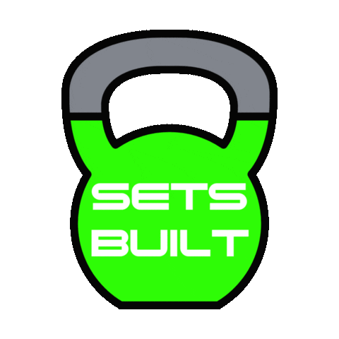 Fitness Gym Sticker by SETS BUILT
