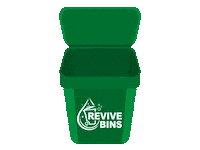 Revivebins cleaning ecofriendly eco friendly dumpster Sticker