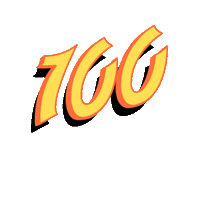 100 Sticker by Aeropostale