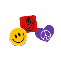 Peace Love Sticker by Indorelawan