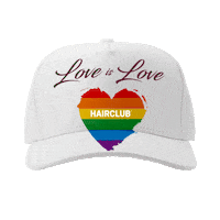 Love Is Love Pride Sticker by HairClub