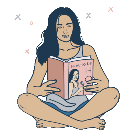 theladiescoach book reading meditation tlc Sticker
