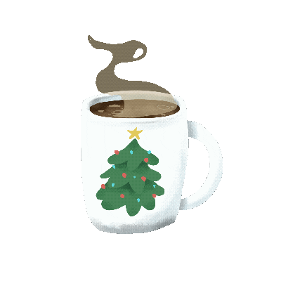 srtasinfonier giphyupload christmas coffee home Sticker