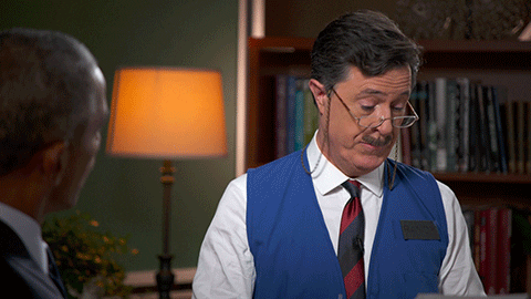 stephen colbert ok GIF by The Late Show With Stephen Colbert