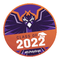 Graduate Grad Sticker by Florida Polytechnic University