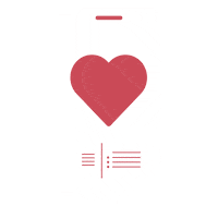 jungehelden love heart life help Sticker