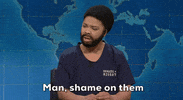 Snl Shame GIF by Saturday Night Live