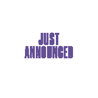 Justannounced Announce Sticker by World Cafe Live