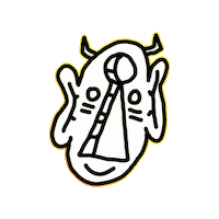 Devil Kk Sticker by Dan Flow Art