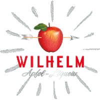 INDIEDRINKS wilhelm apfel liqueur Sticker