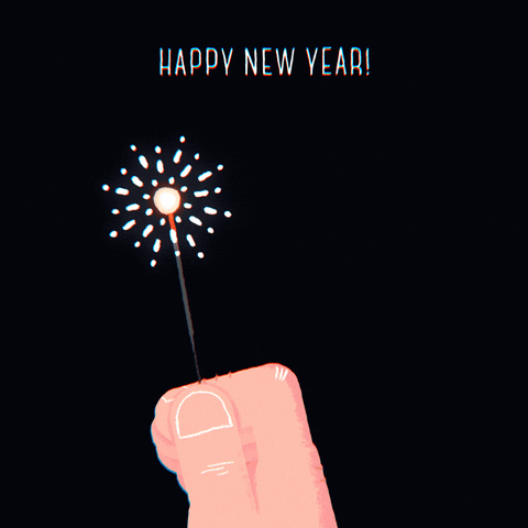 New Year Animation GIF by Happy Motion