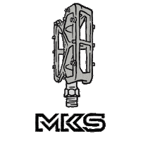 mkspedal mks bikepedal mkspedal 三ヶ島ペダル Sticker