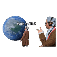 Has Been Astronaut Sticker