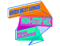 Non Stop Mix Nikos Halkousis Sticker by Heaven Music