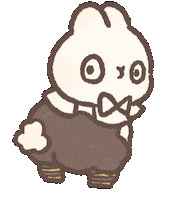 Rabbit Twerk Sticker