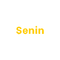 Senin Sticker by Luarsekolah