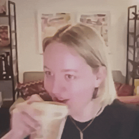 Iced Coffee Shake GIF by Dani Chase