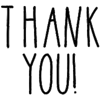 Thanks Thank You Sticker